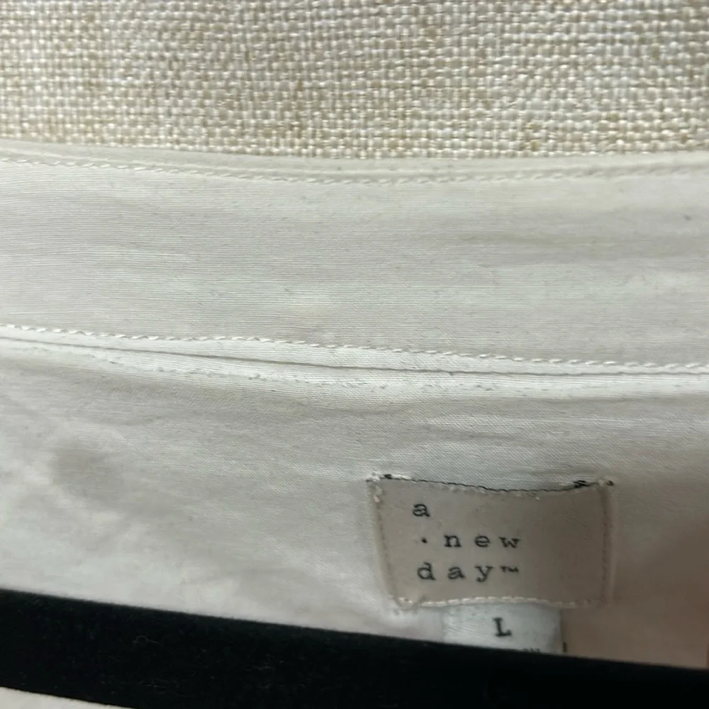 A New Day White Eyelet Midi Dress - Picture 4 of 6